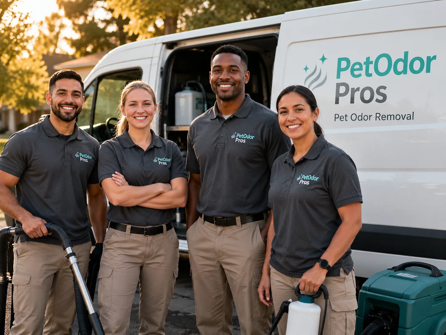 Pet Odor Removal team serving Minford, OH